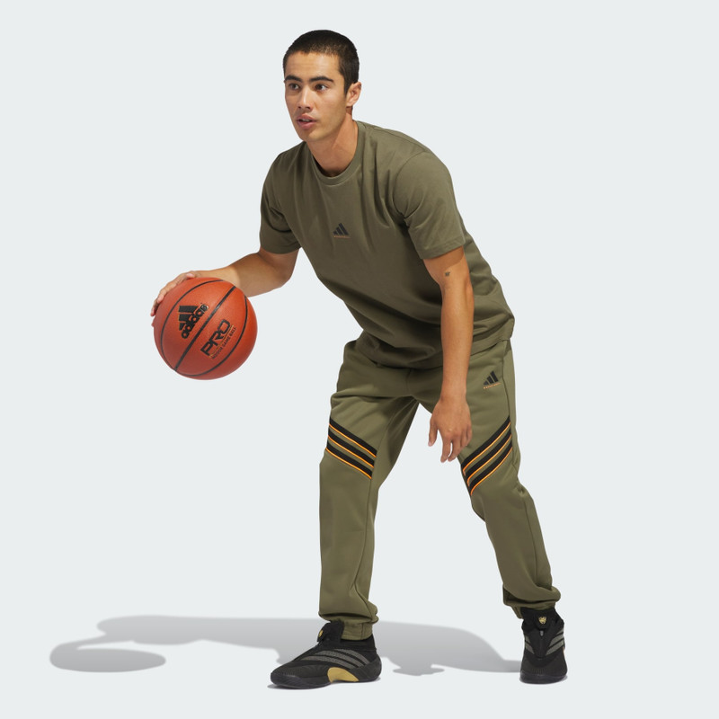 Adidas Basketball Crazy Warm Fleece Pants 4
