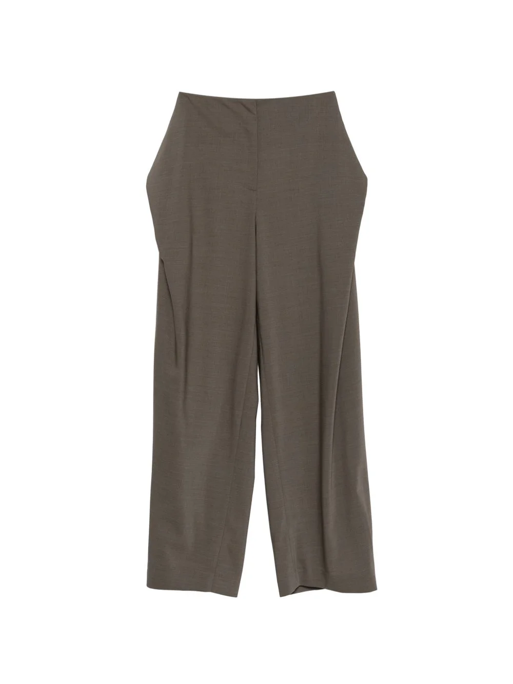 Cubisto layered-detail tailored trousers - 1