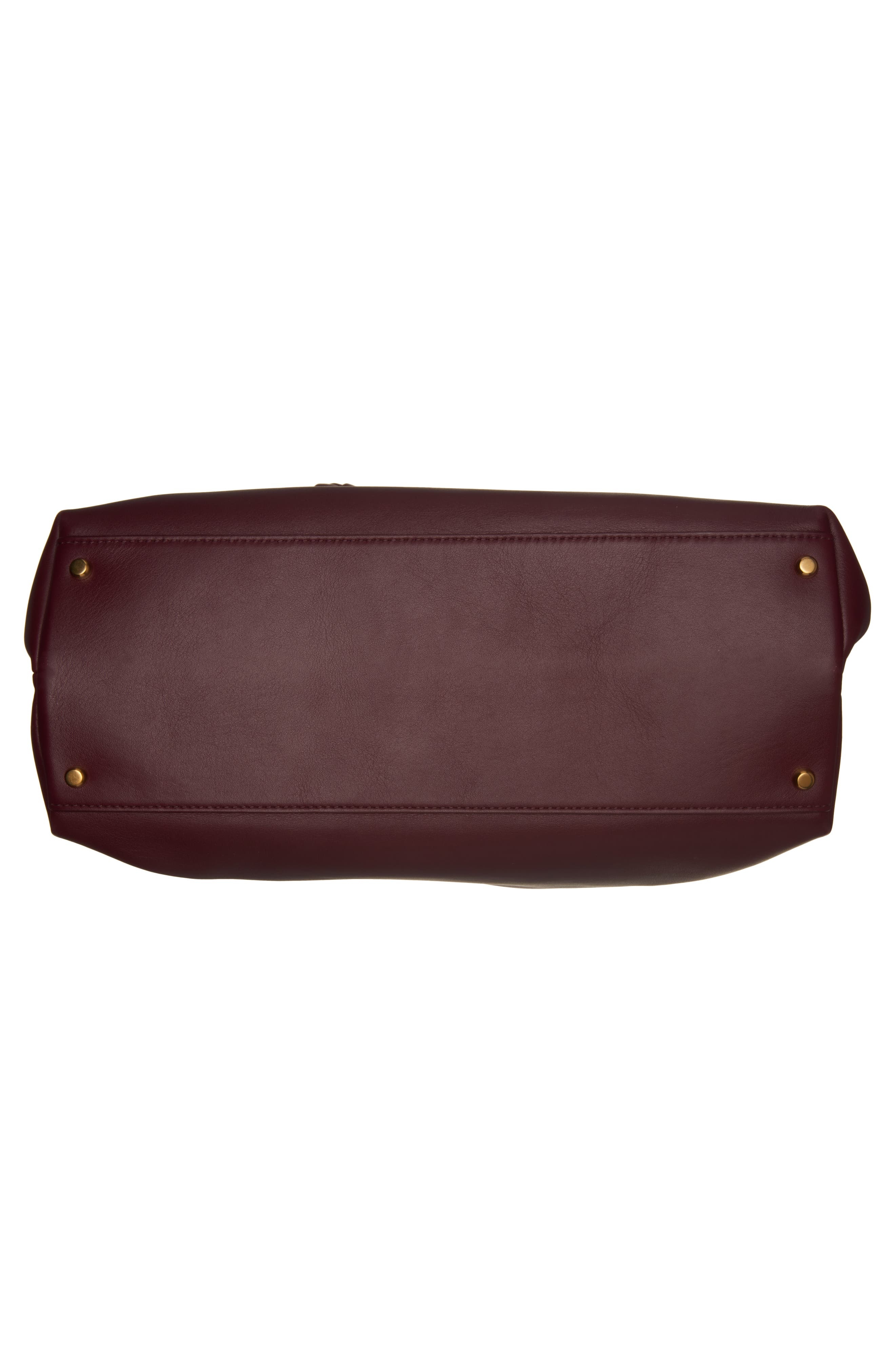 Bottega Veneta Ciao Ciao Knot Detail Leather Top Handle Bag in 2250 Barolo-M Brass at Nordstrom - 9