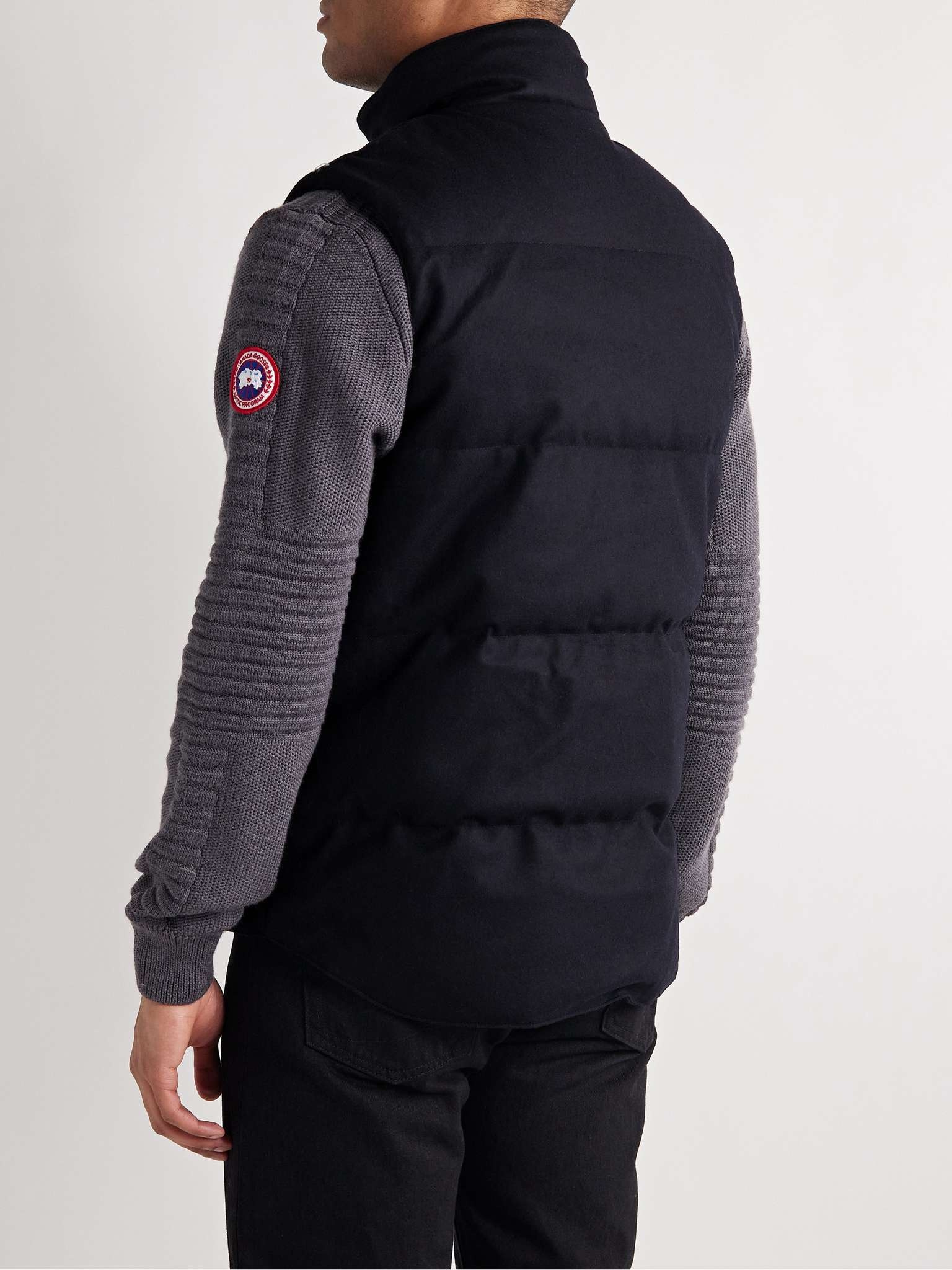 Garson Quilted DynaLuxe Recycled Wool-Blend Down Gilet - 5