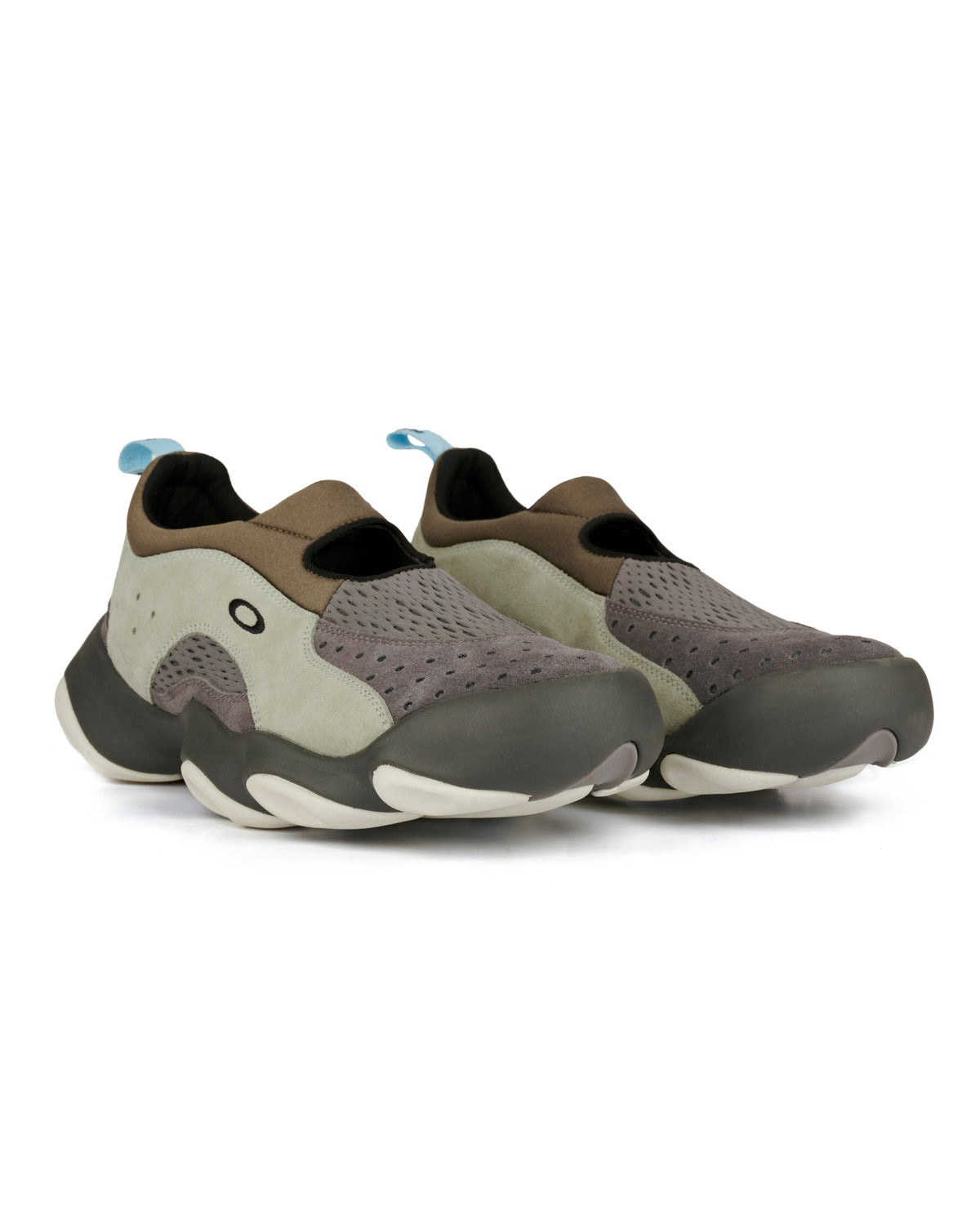 Brain Dead x Oakley Factory Team Flesh Sandal - Iron/Brown/Dark Grey - 2
