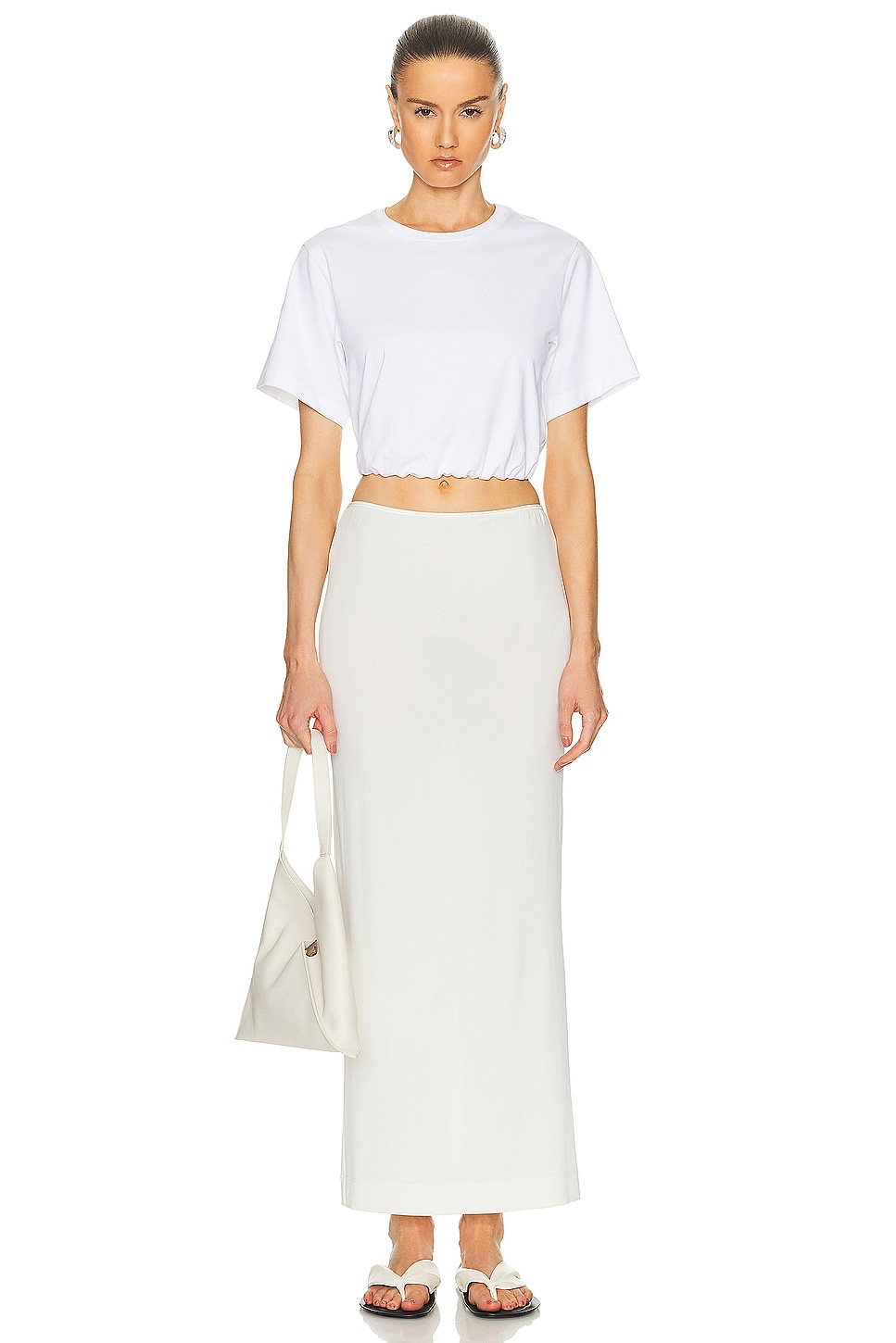 Jojo Short Sleeve Cropped T-shirt - 4