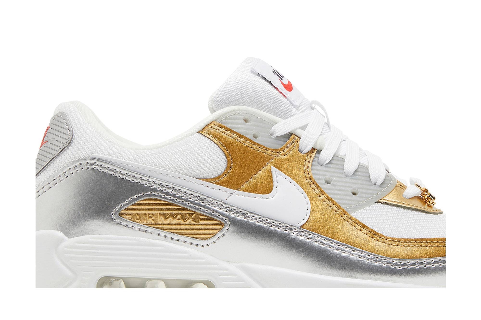 Wmns Air Max 90 SE 'Metallic' - 2