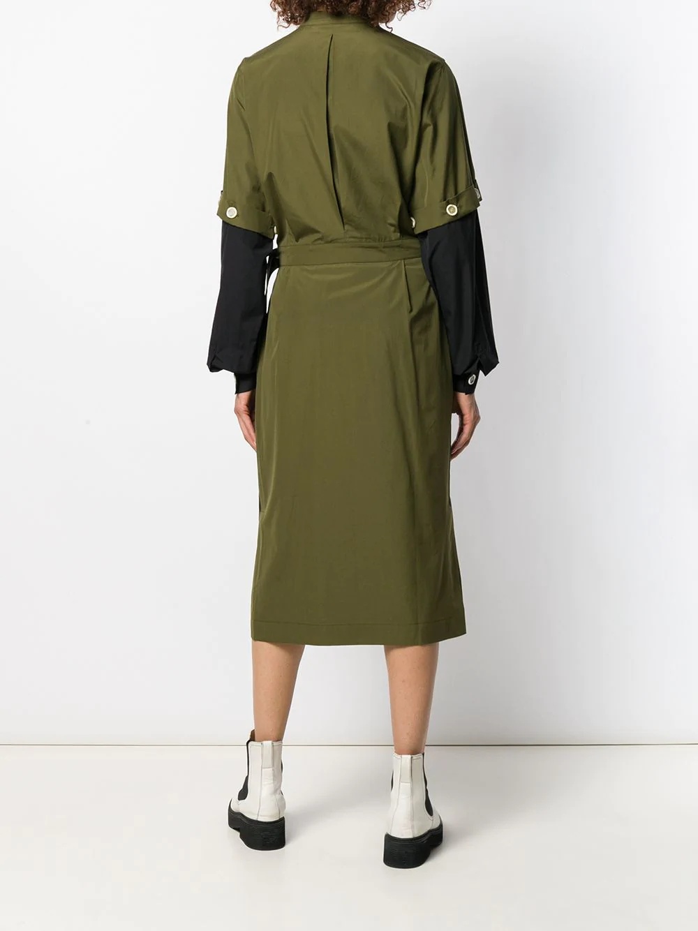 military midi dress - 4