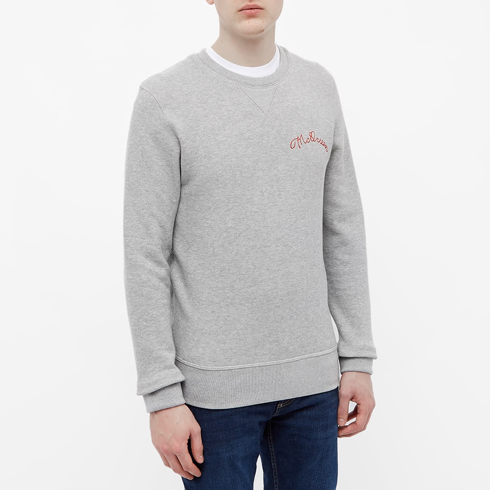 Alexander McQueen Embroidered Logo Crew Sweat - 5