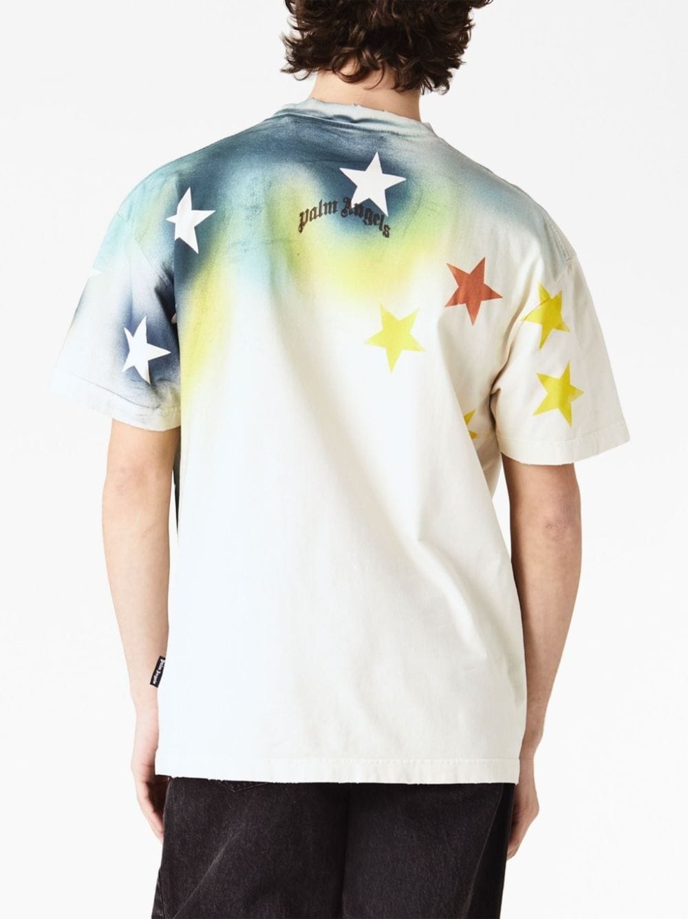Sprayed Starts cotton T-shirt - 3