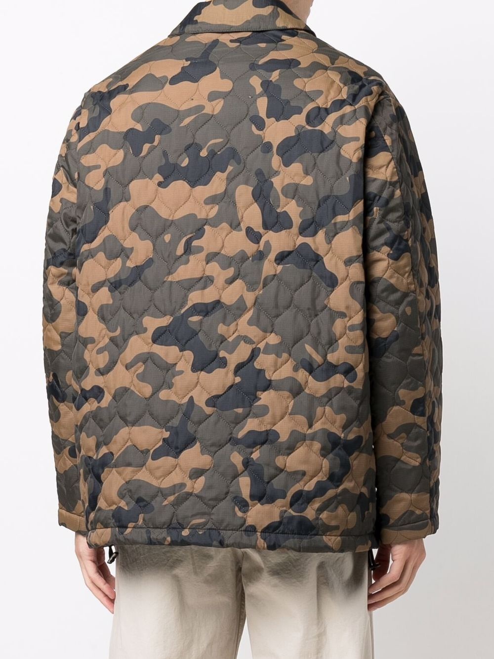 Teeming camouflage-print jacket - 4