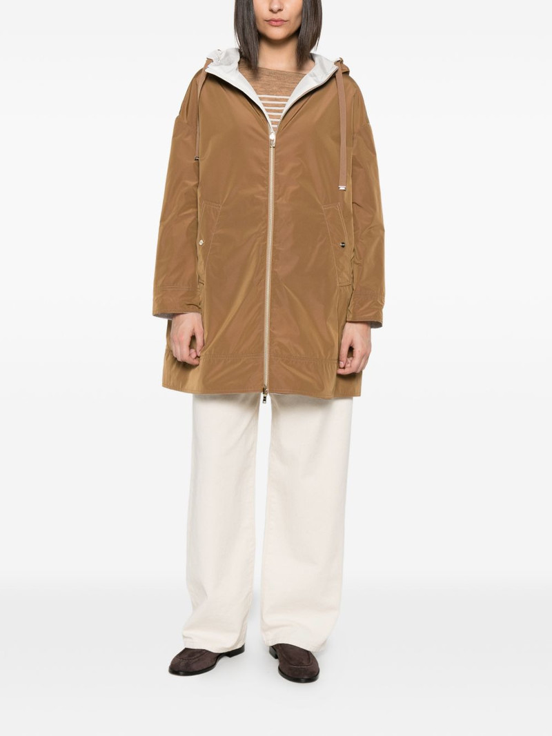 Herno hooded coat outlook