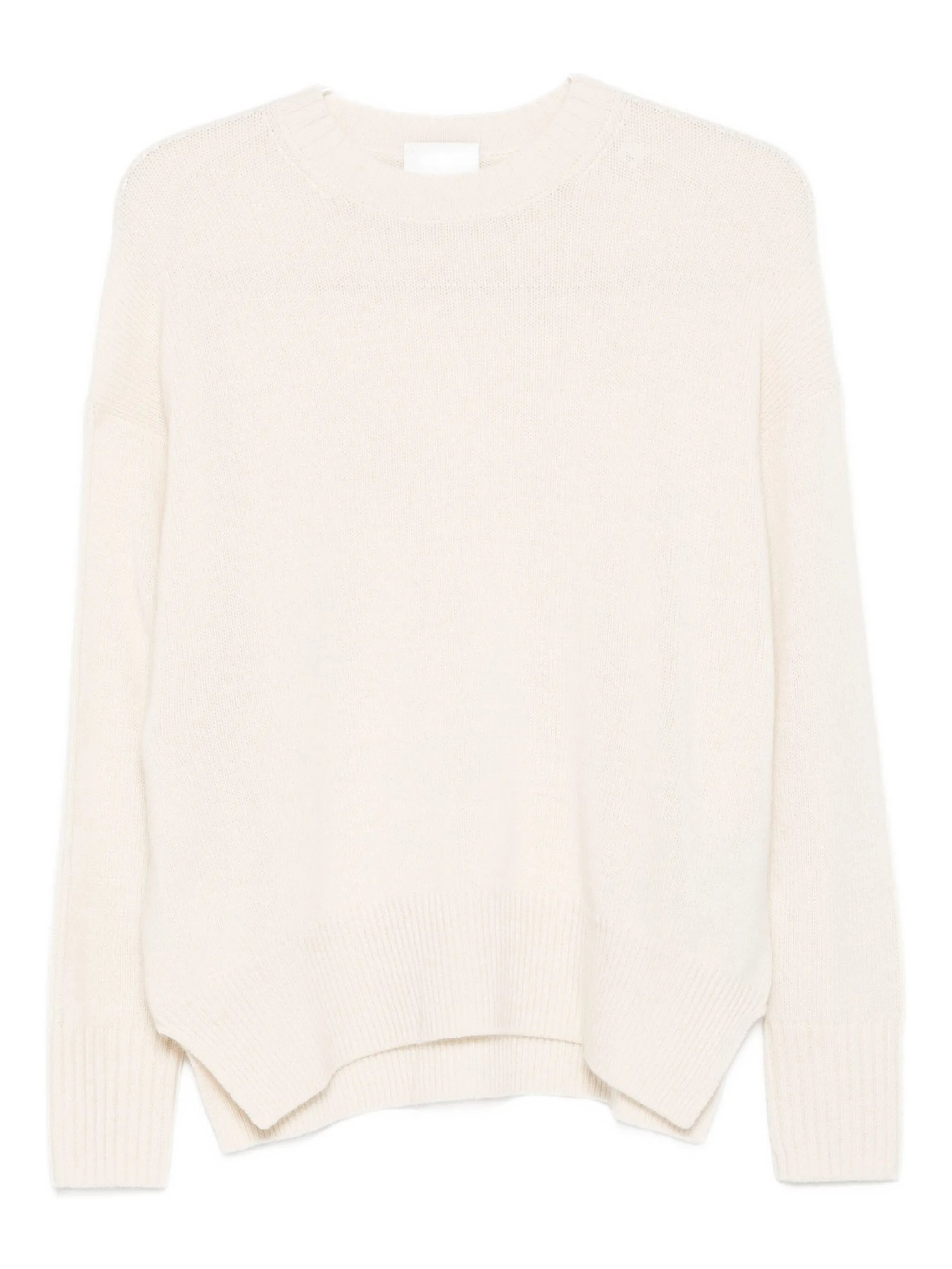 Allude Round-neck Cashmere Sweater - 1