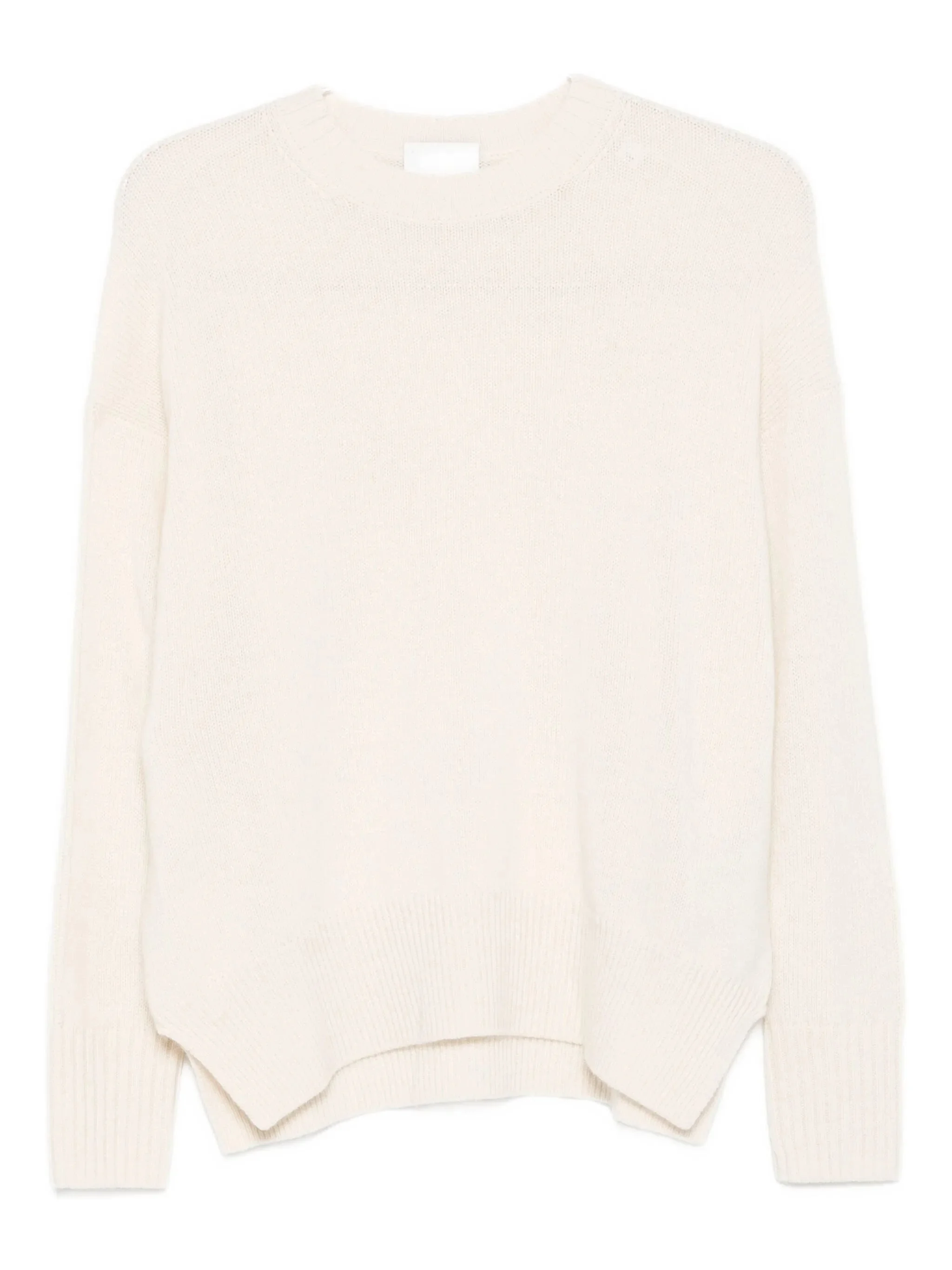 Allude Round-neck Cashmere Sweater - 1