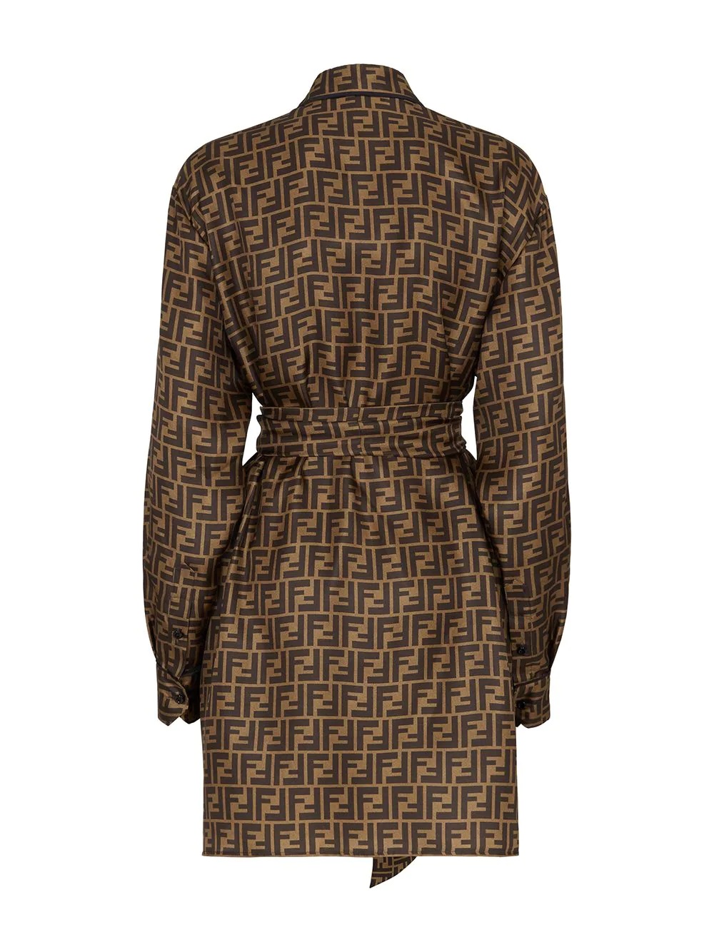 FF print shirtdress - 2