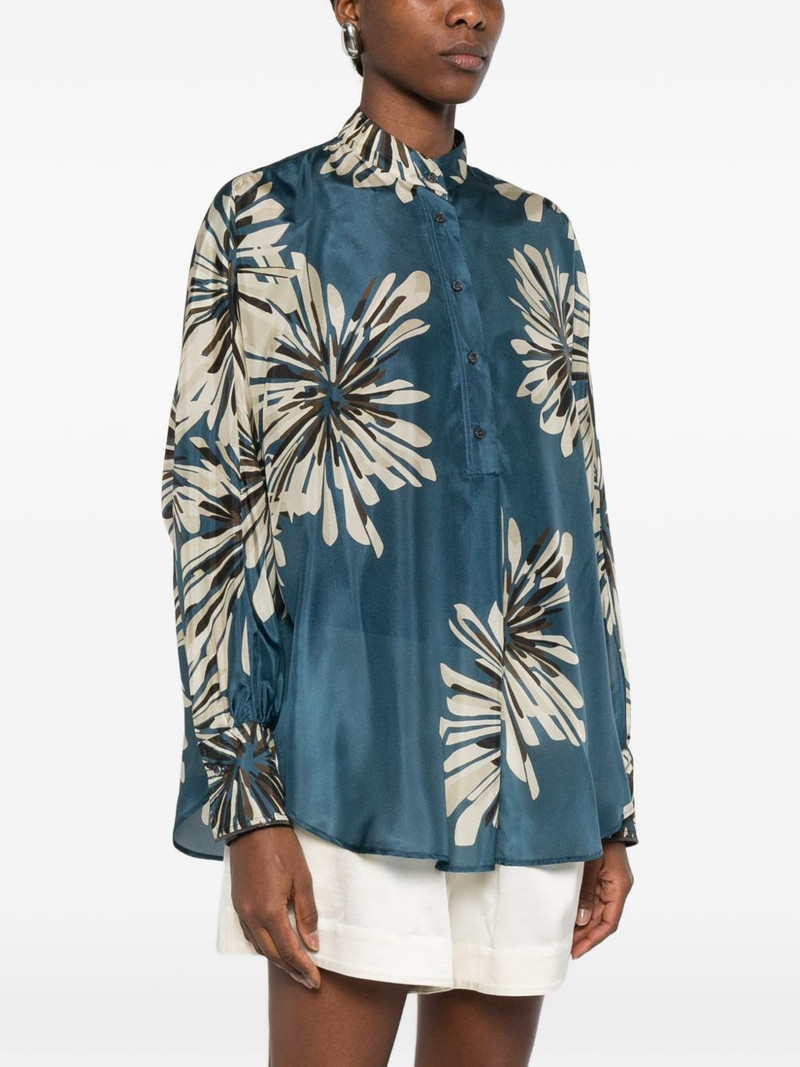 floral-print blouse 3