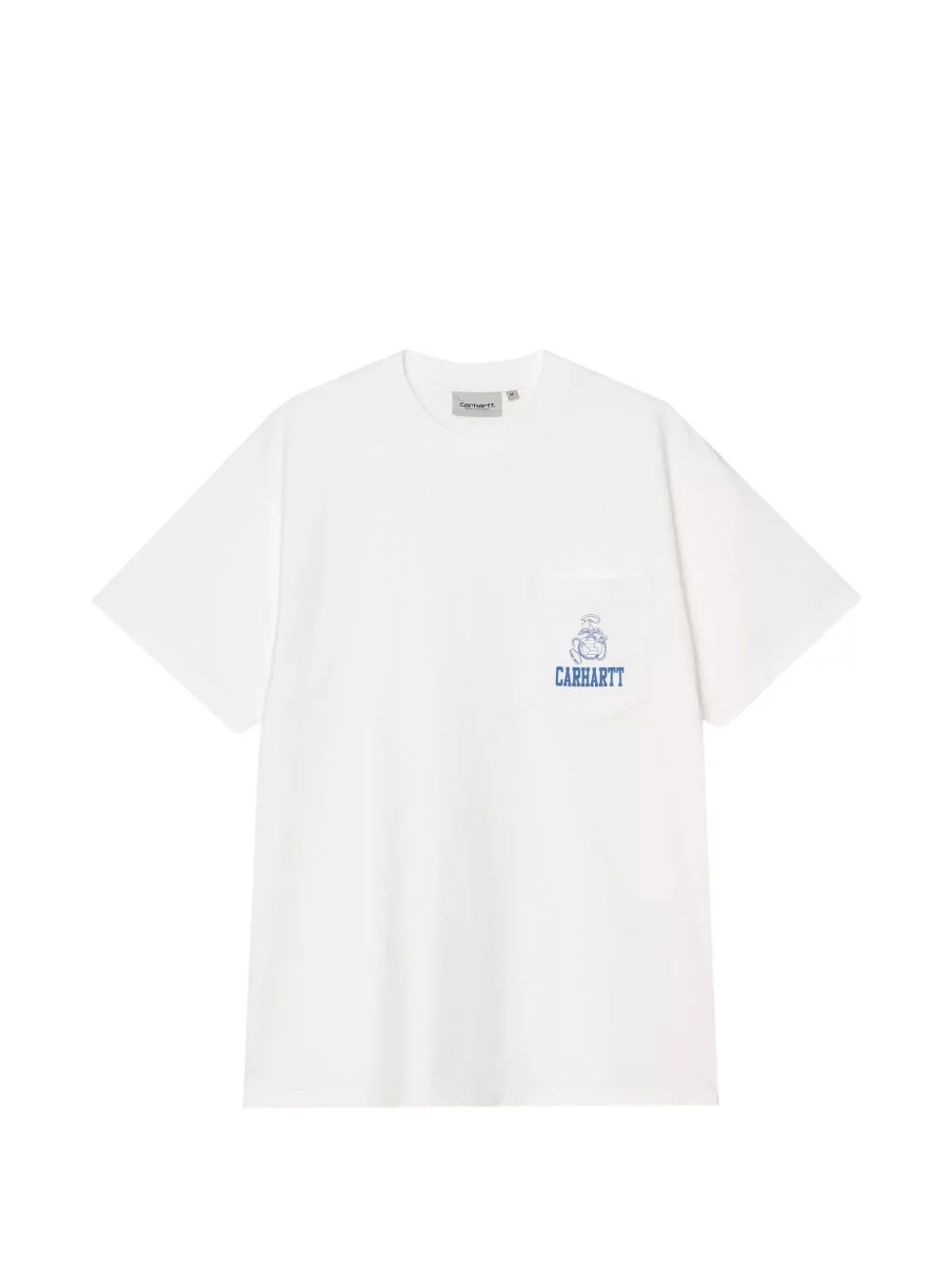 pocket graphic T-shirt - 1