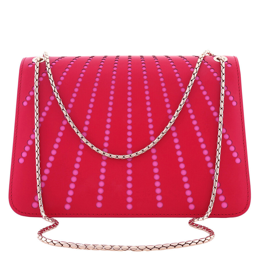 Bvlgari Serpenti Forever Leather Shoulder Bag - 3