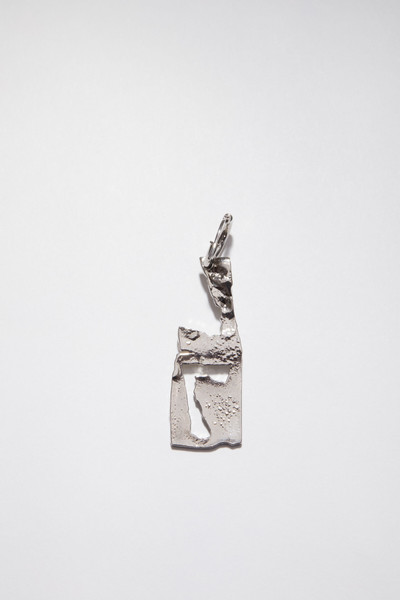 Acne Studios L earring - Silver outlook