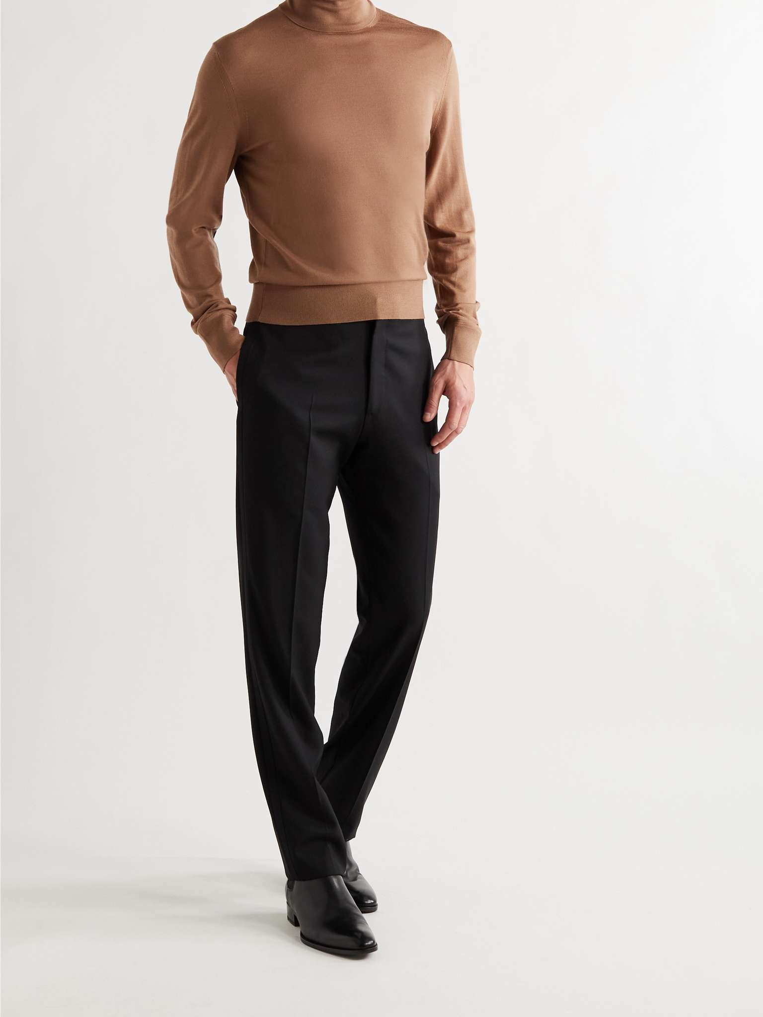 Slim-Fit Wool Rollneck Sweater - 2