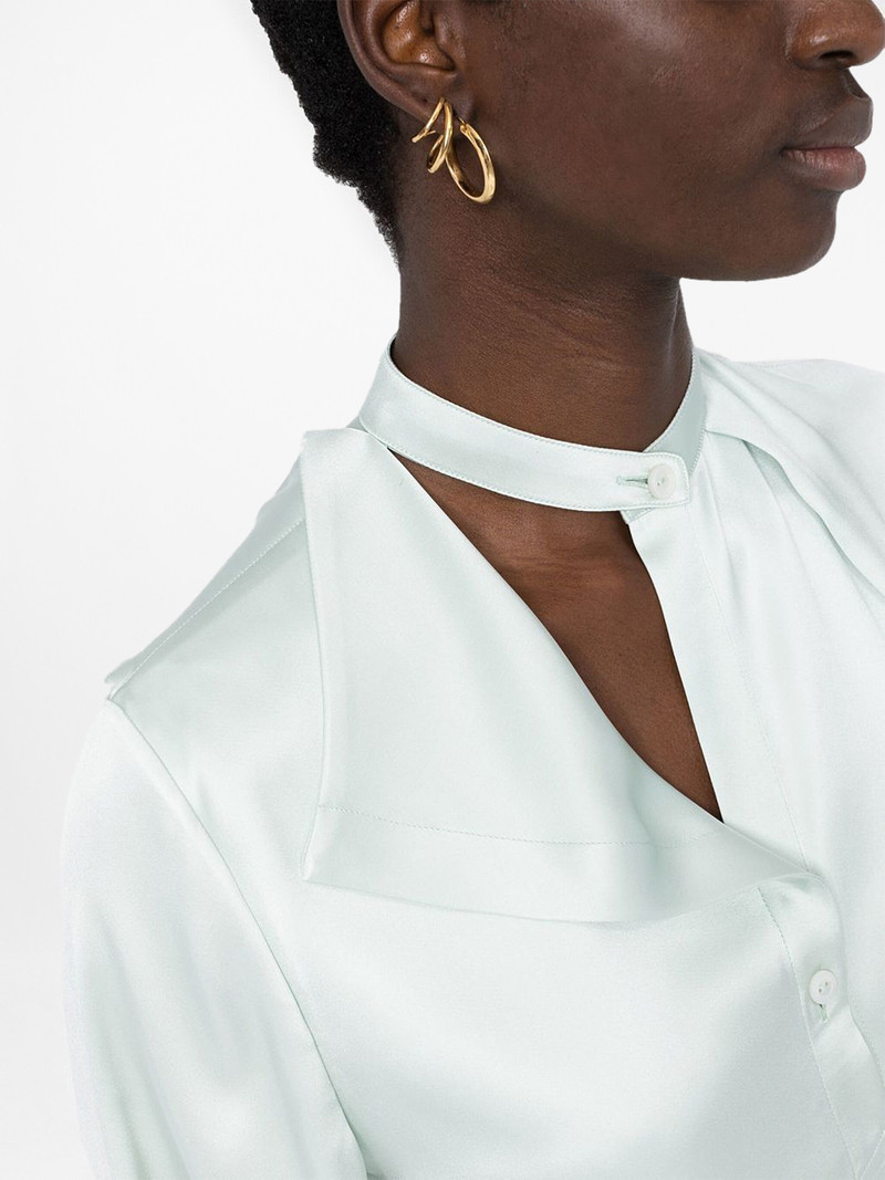 asymmetric silk blouse 5