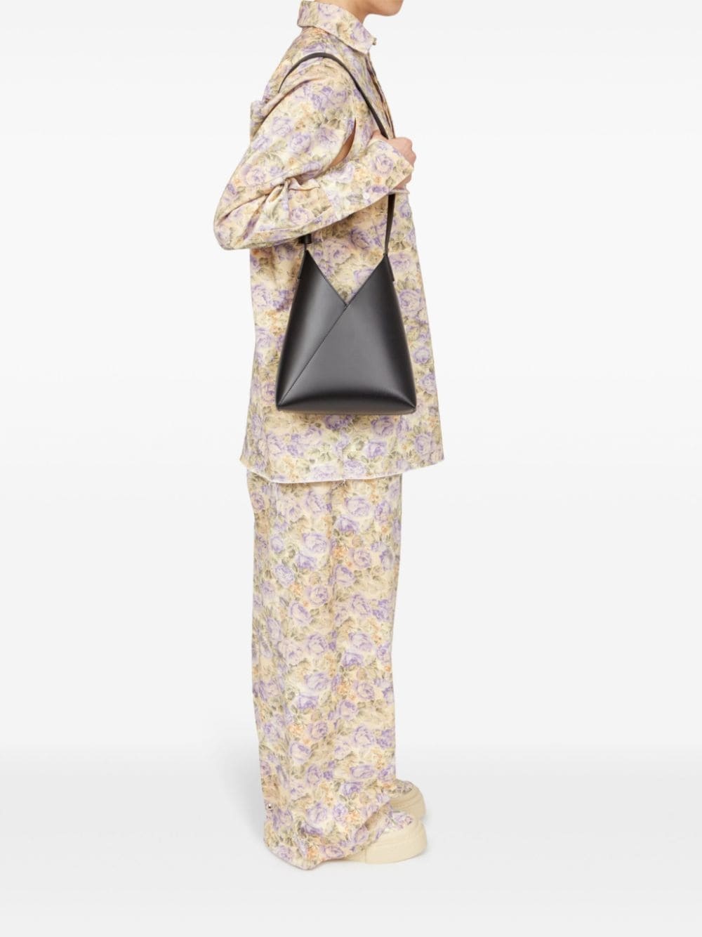 small Fortune Cookie leather shoulder bag - 2