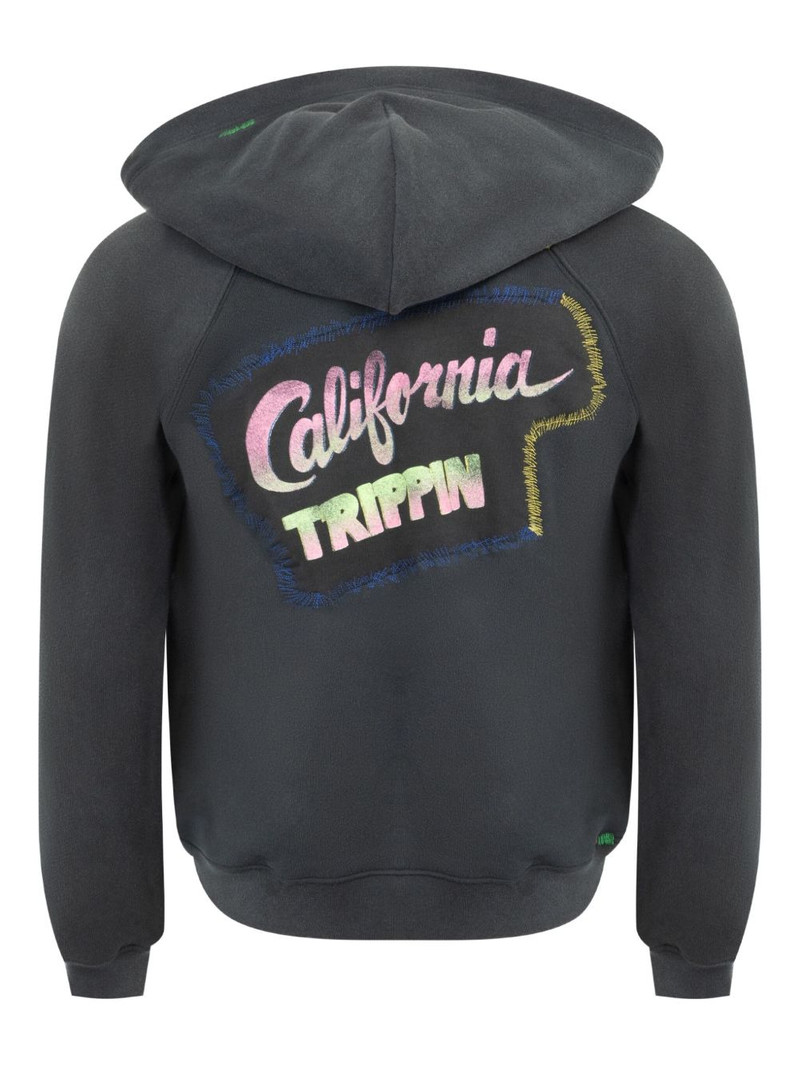NAHMIAS California Tripping Girlfriend  zip-up hoodie outlook