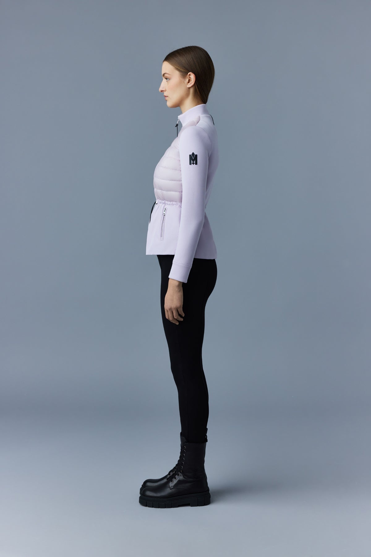 JOYCE Hybrid jacket with peplum - 3