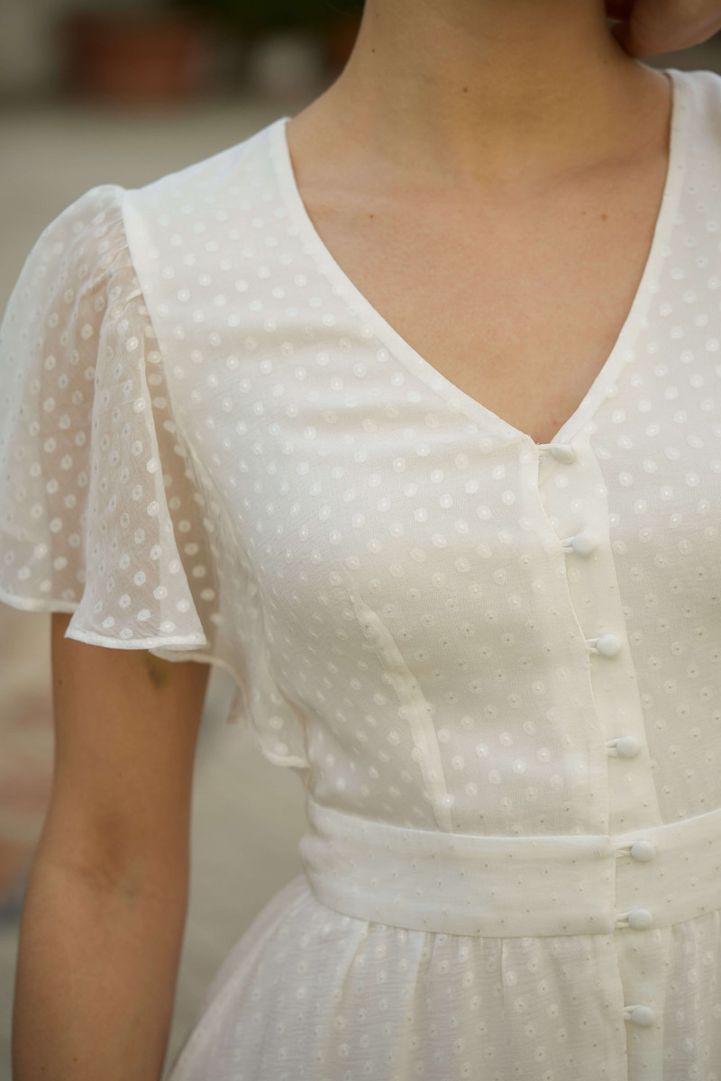 Caroline Button-Down Dress 4