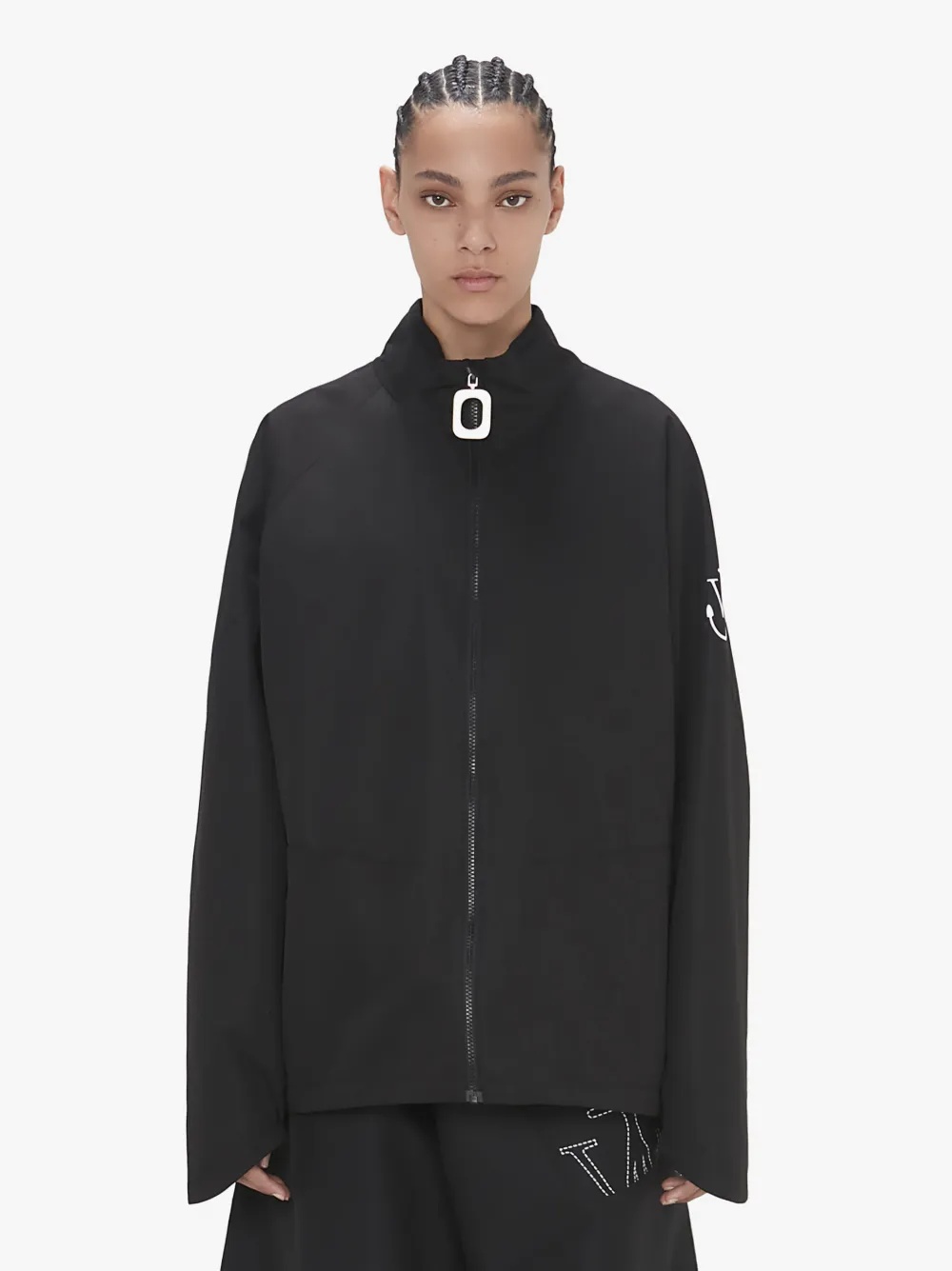 ZIP FRONT TRACK JACKET - 2