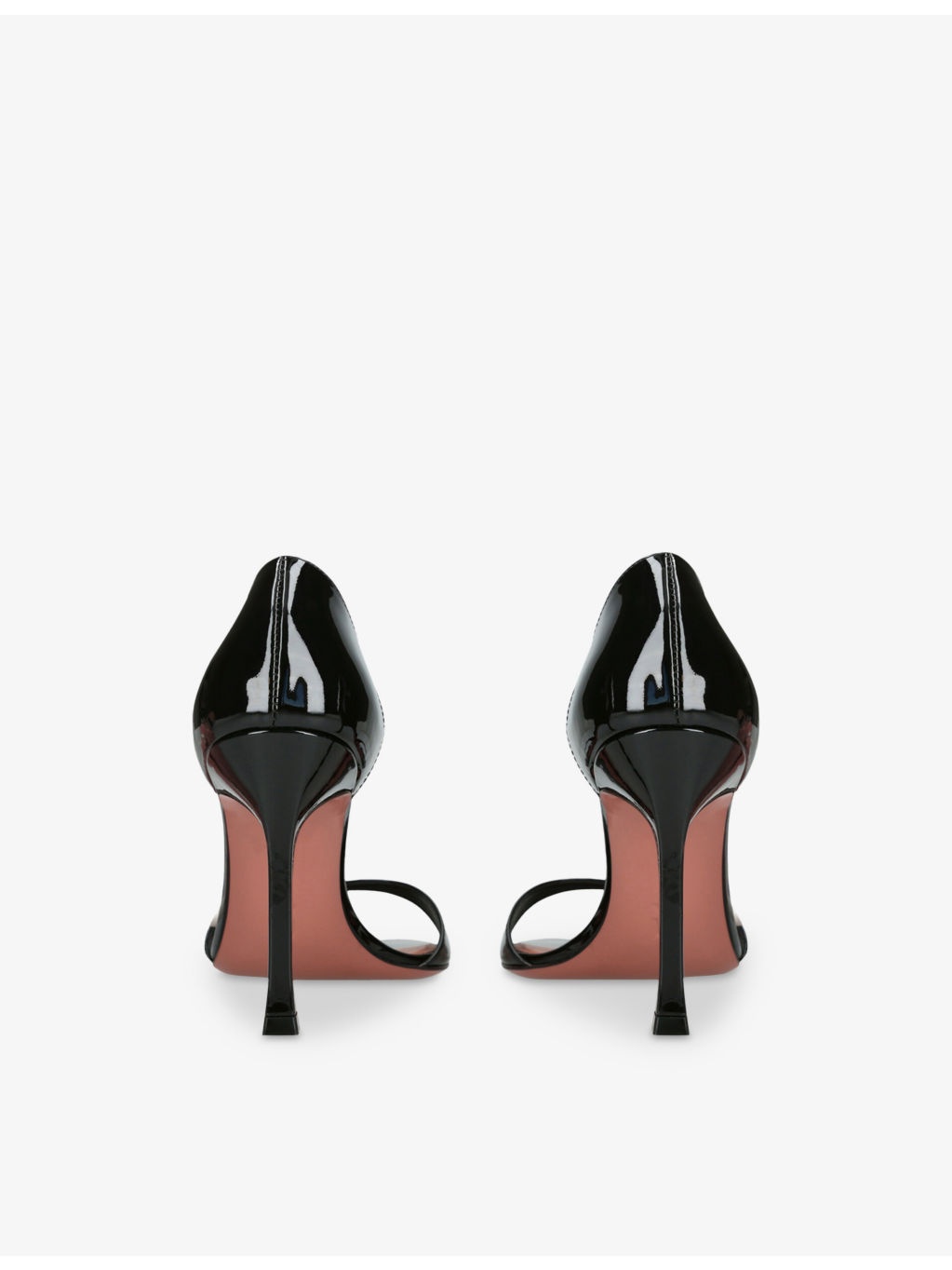 Agnese 95 Patent-Leather Sandals - 4