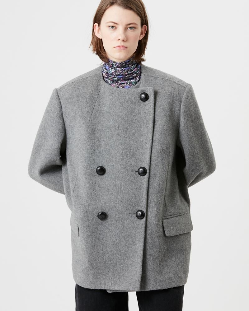 EBRIDGI VIRGIN WOOL COAT - 4