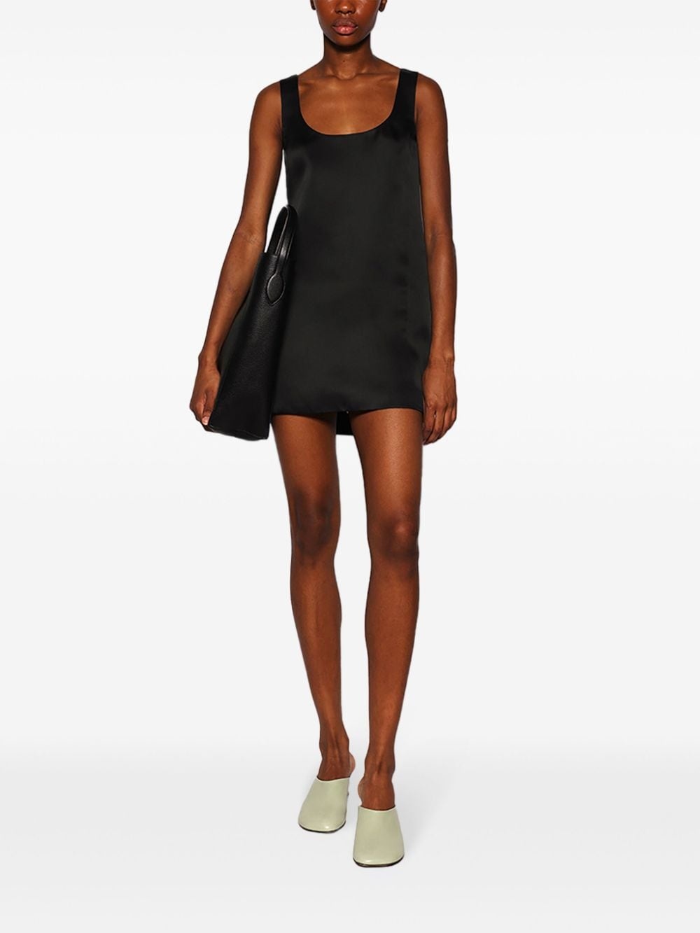 Pranta scoop-back silk dress - 2