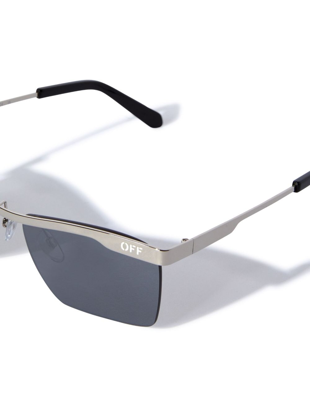 Off-White Men's Leonardo Oversized Rectangle Sunglasses