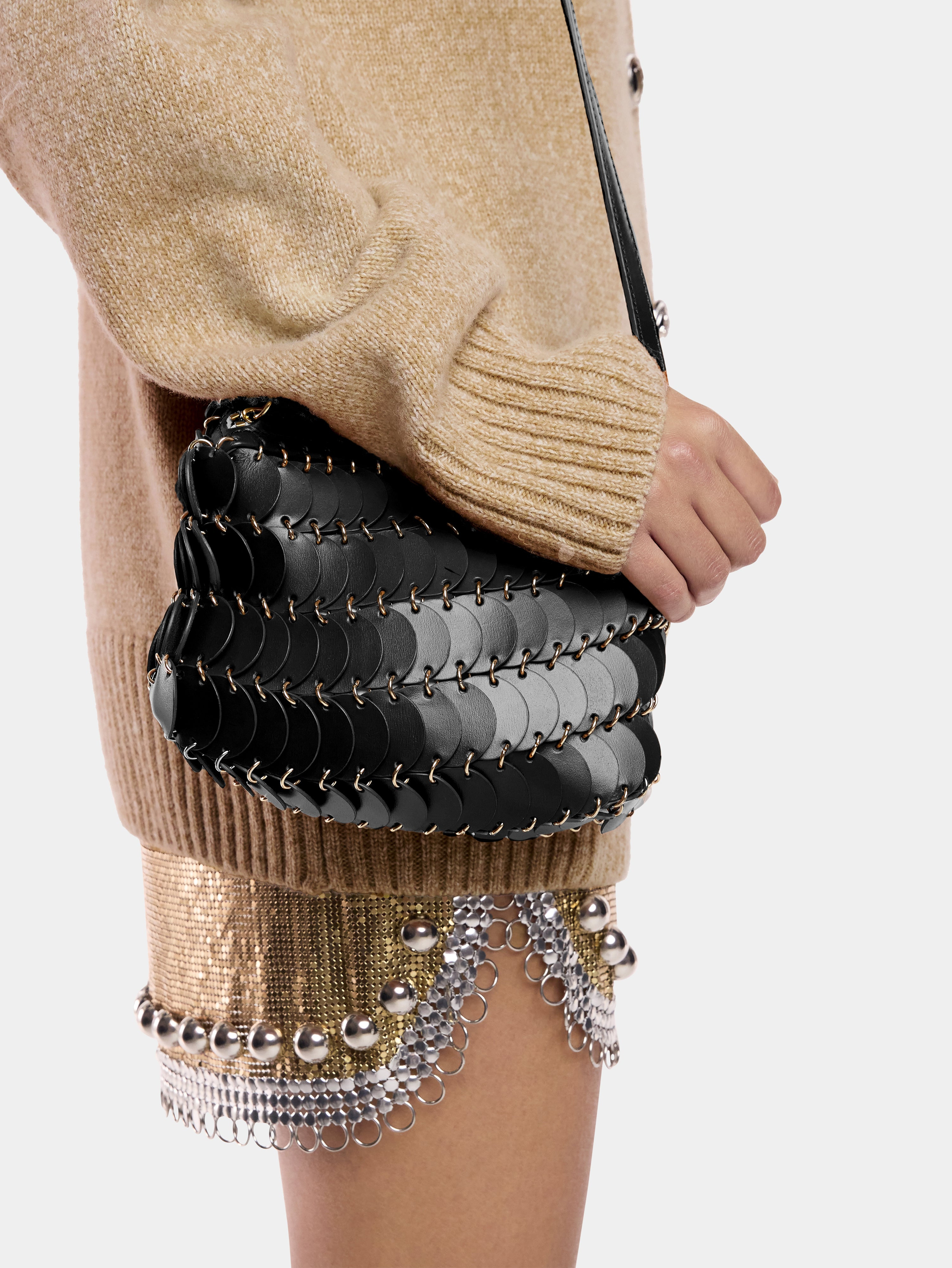 BLACK PACO BAG CROSSBODY - 4
