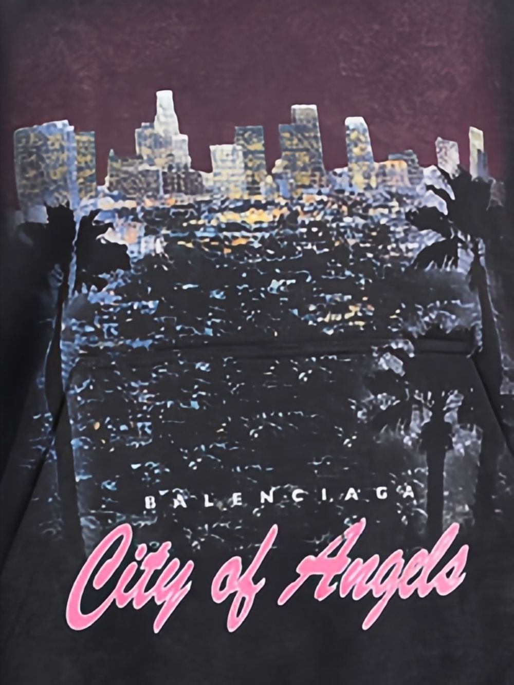 Los Angeles cityscape hoodie - 4