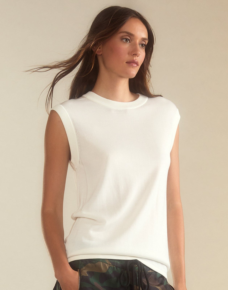CYNTHIA ROWLEY Mica Sleeveless Knit Top outlook