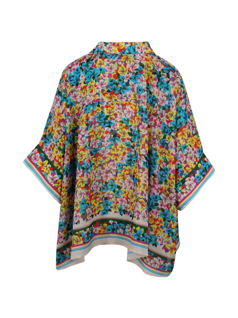 ESSENTIEL ANTWERP floral print shirt outlook