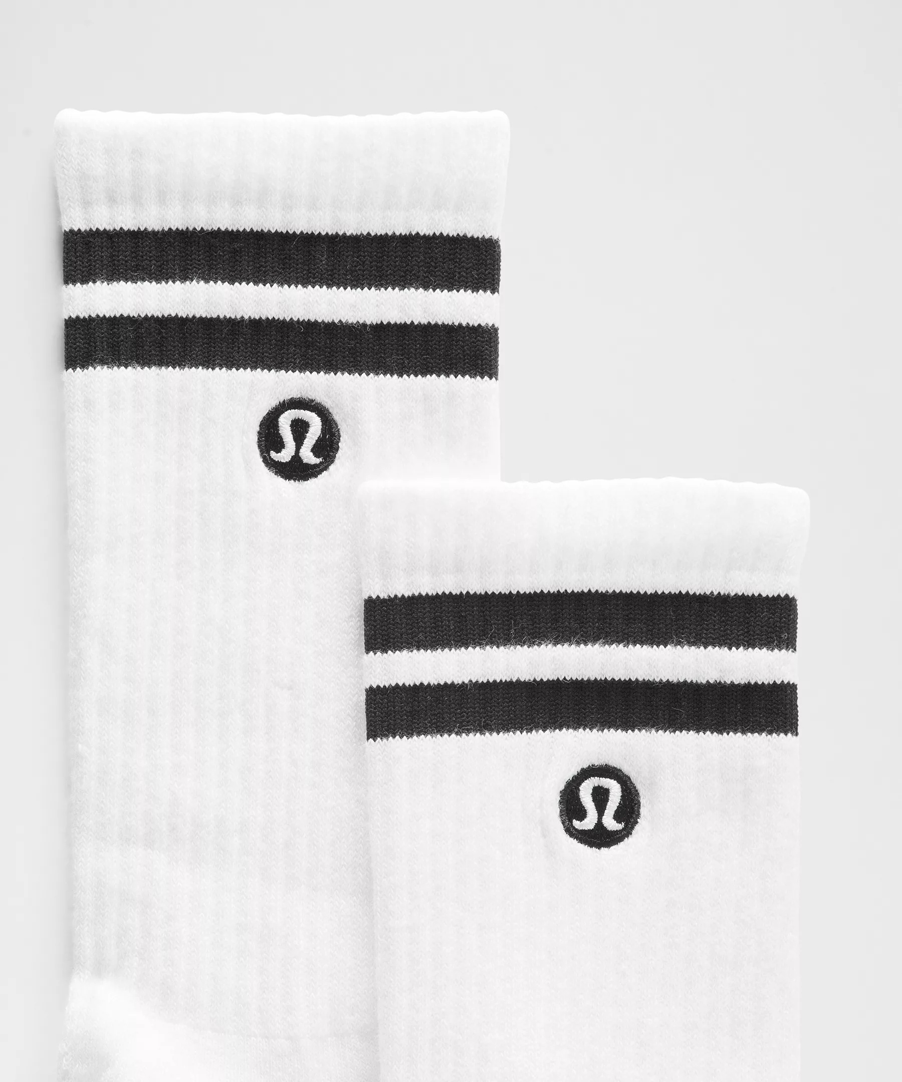 Unisex Daily Essential Crew Socks *Stripe - 2