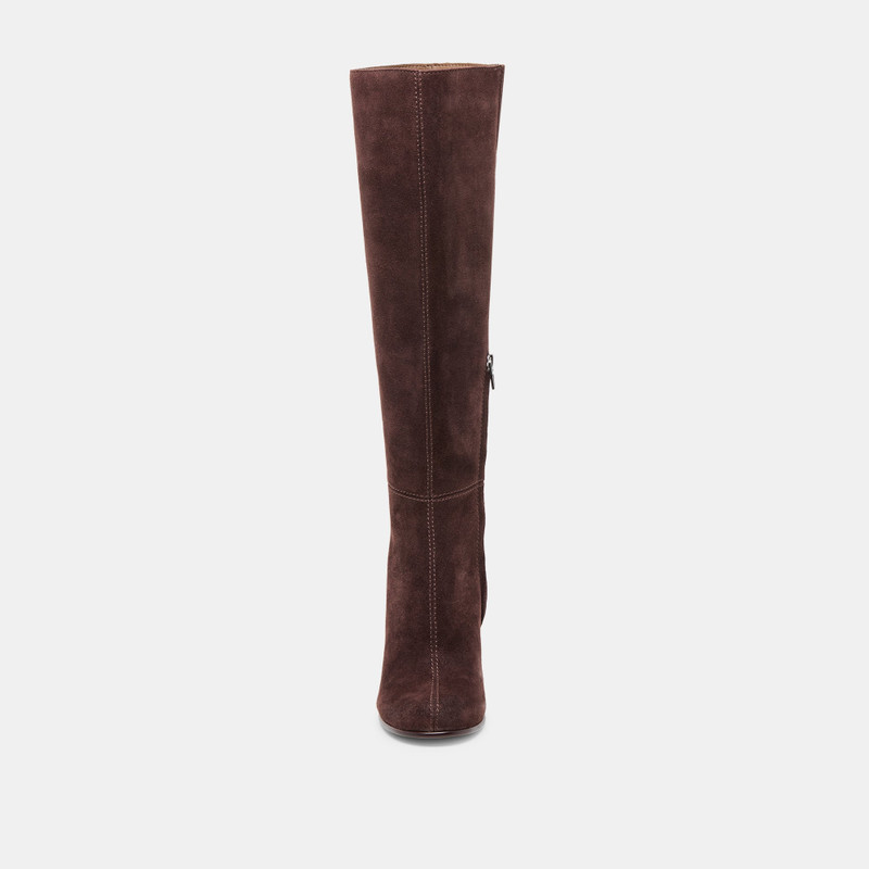 HUDSIN BOOTS MAHOGANY SUEDE 9