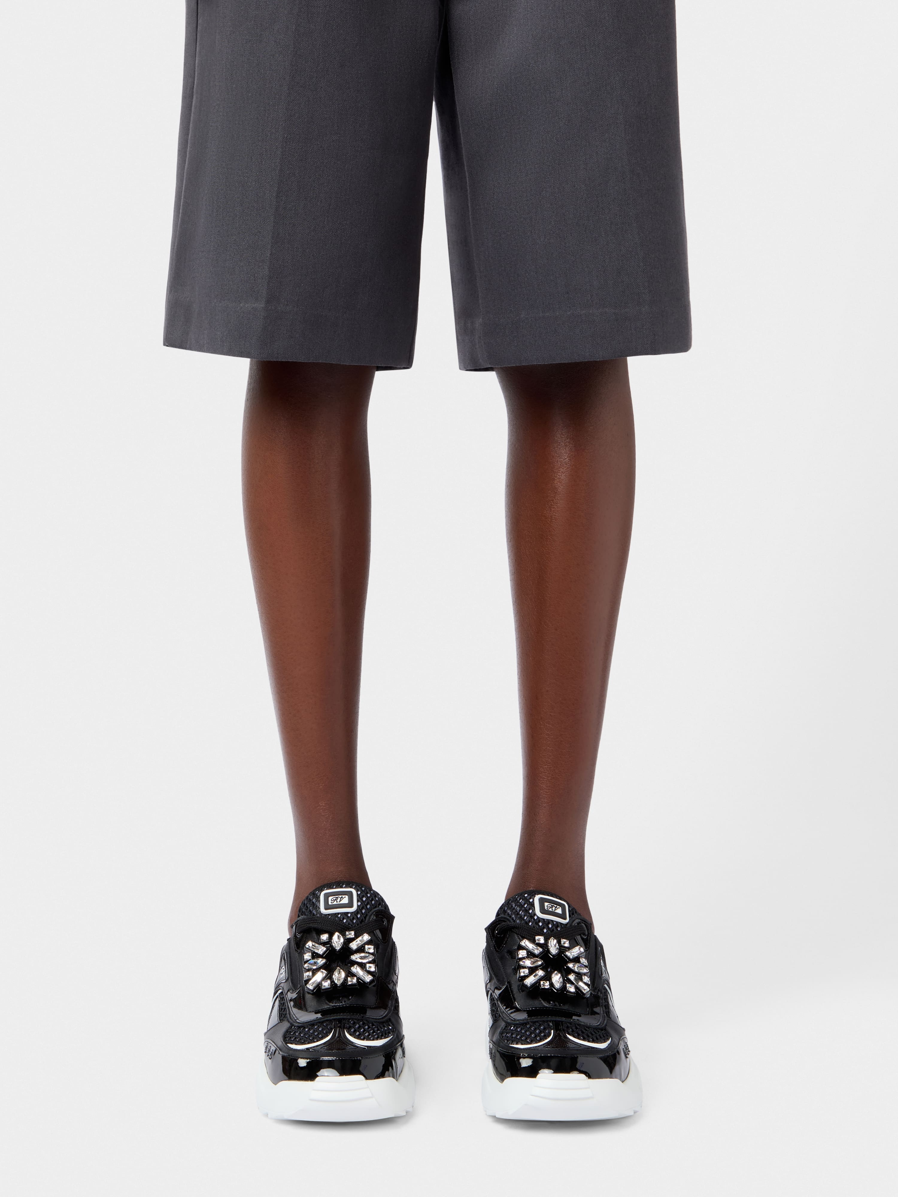 Viv' on the Run Sneakers in patent leather and fabric - 9
