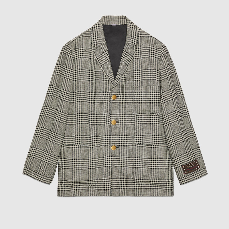 Prince of Wales linen jacket 1