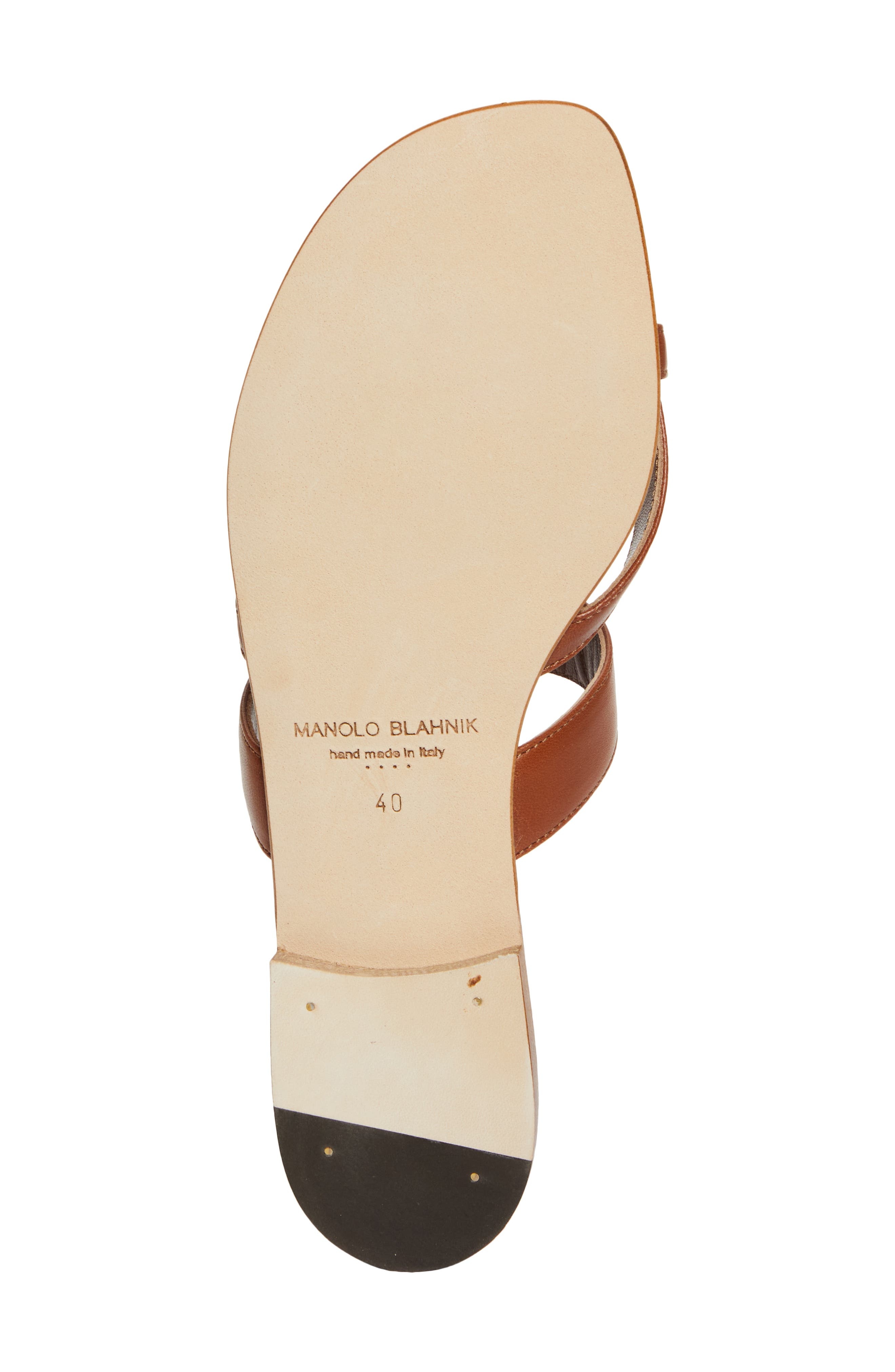 Manolo Blahnik Susa Sandal in Brown at Nordstrom - 6