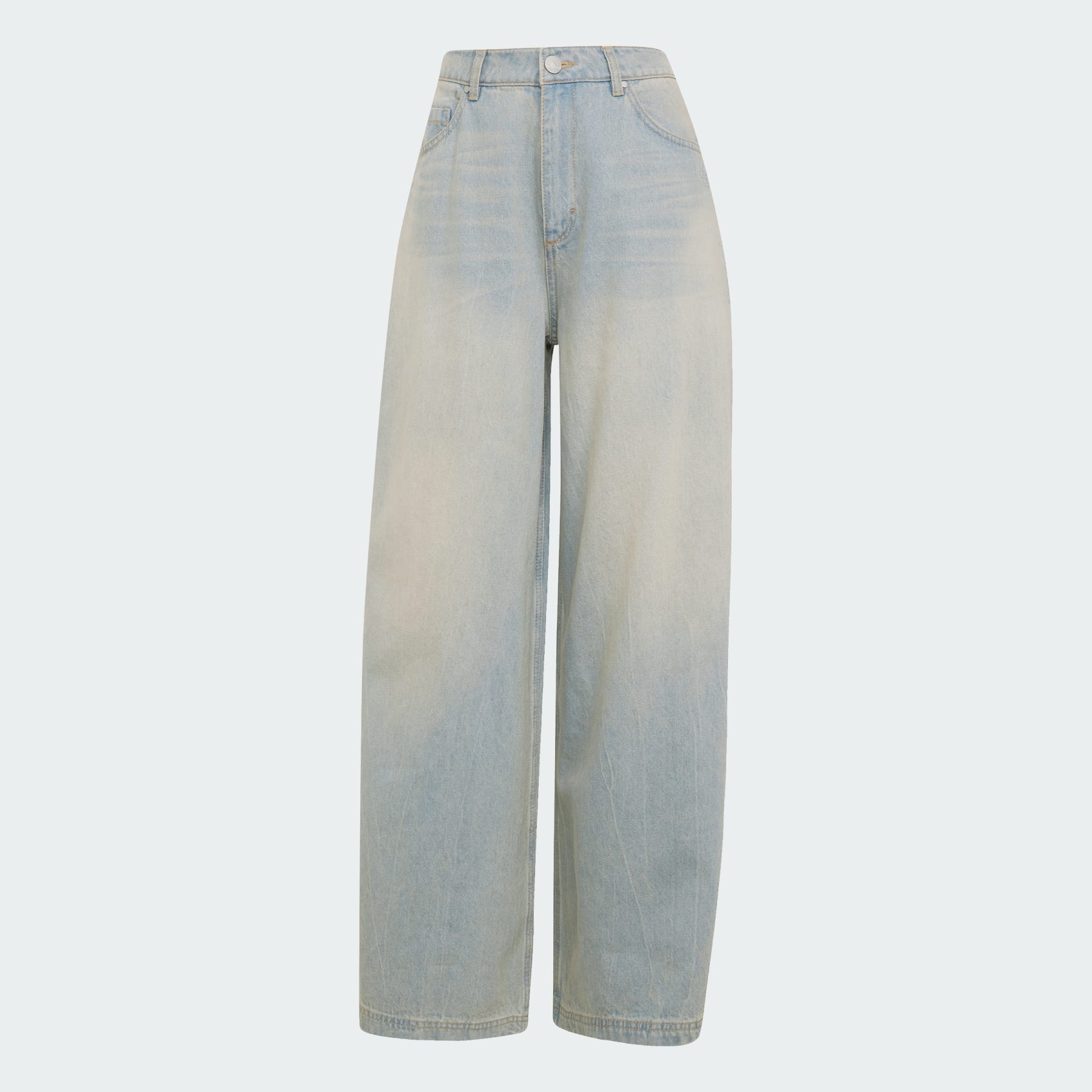 adidas Adilenium Season 3 Zip Washed Denim Pants | REVERSIBLE