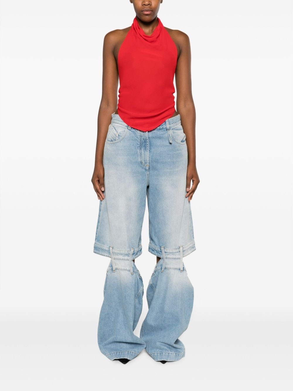 Ashton mid-rise wide-leg jeans - 2