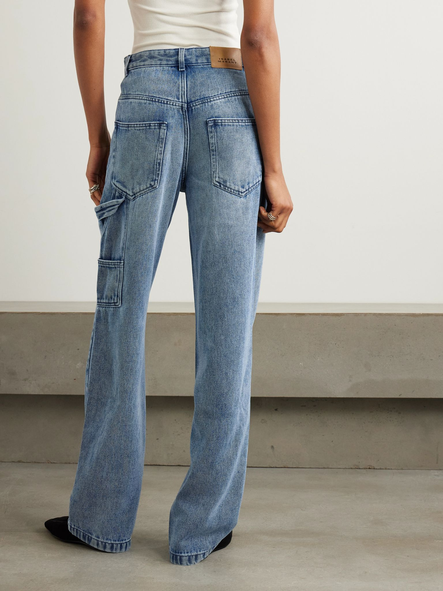 Bymara mid-rise wide-leg jeans Mid denim - 4