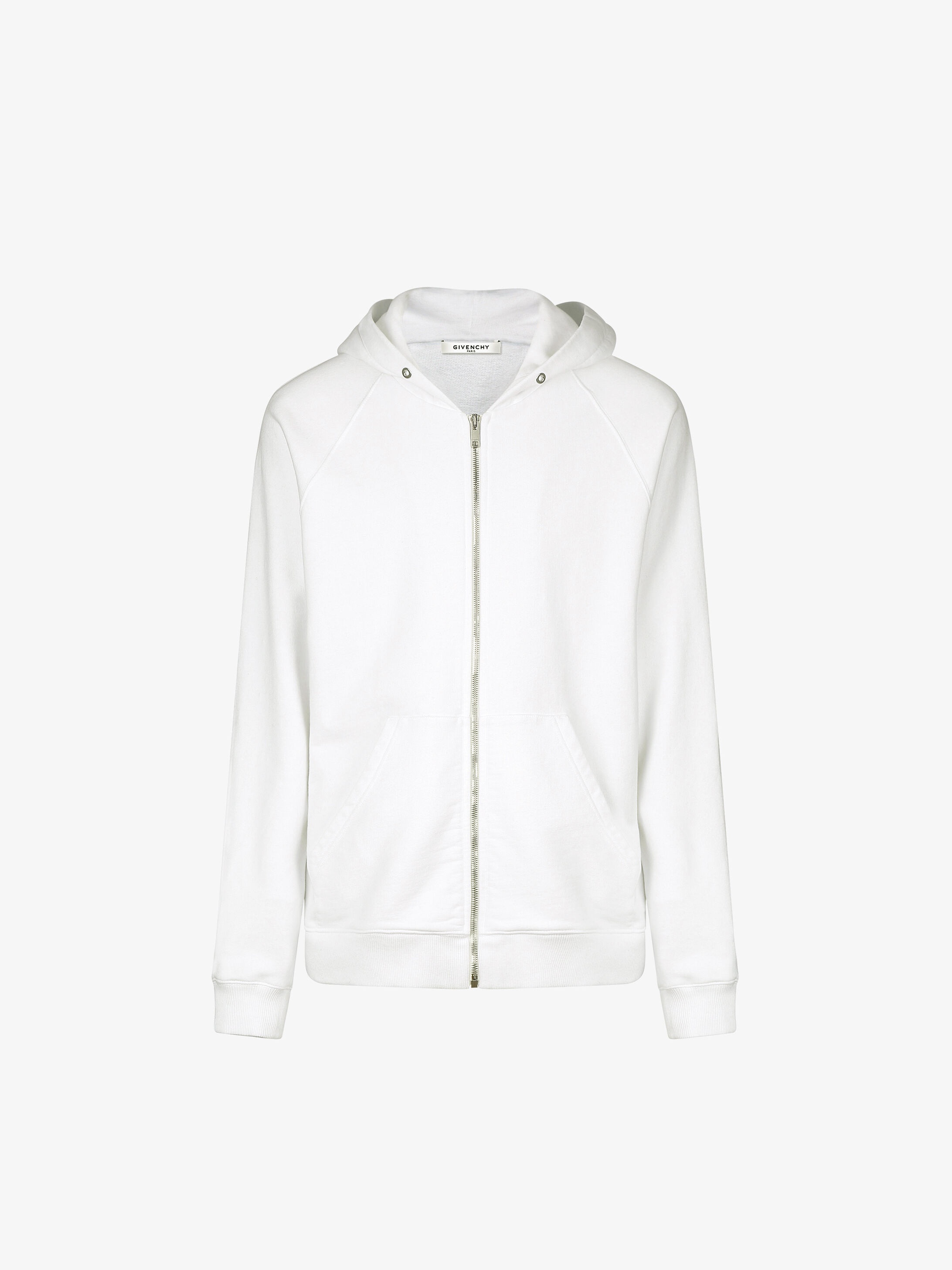 GIVENCHY signature zippered hoodie - 1