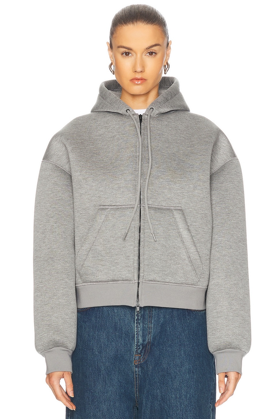 Bonded Zip Hoodie - 2