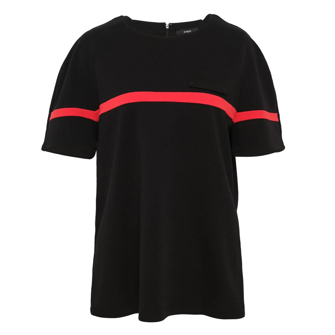 Sapeurs-Pompiers Detachable Logo Tag Tee - 1