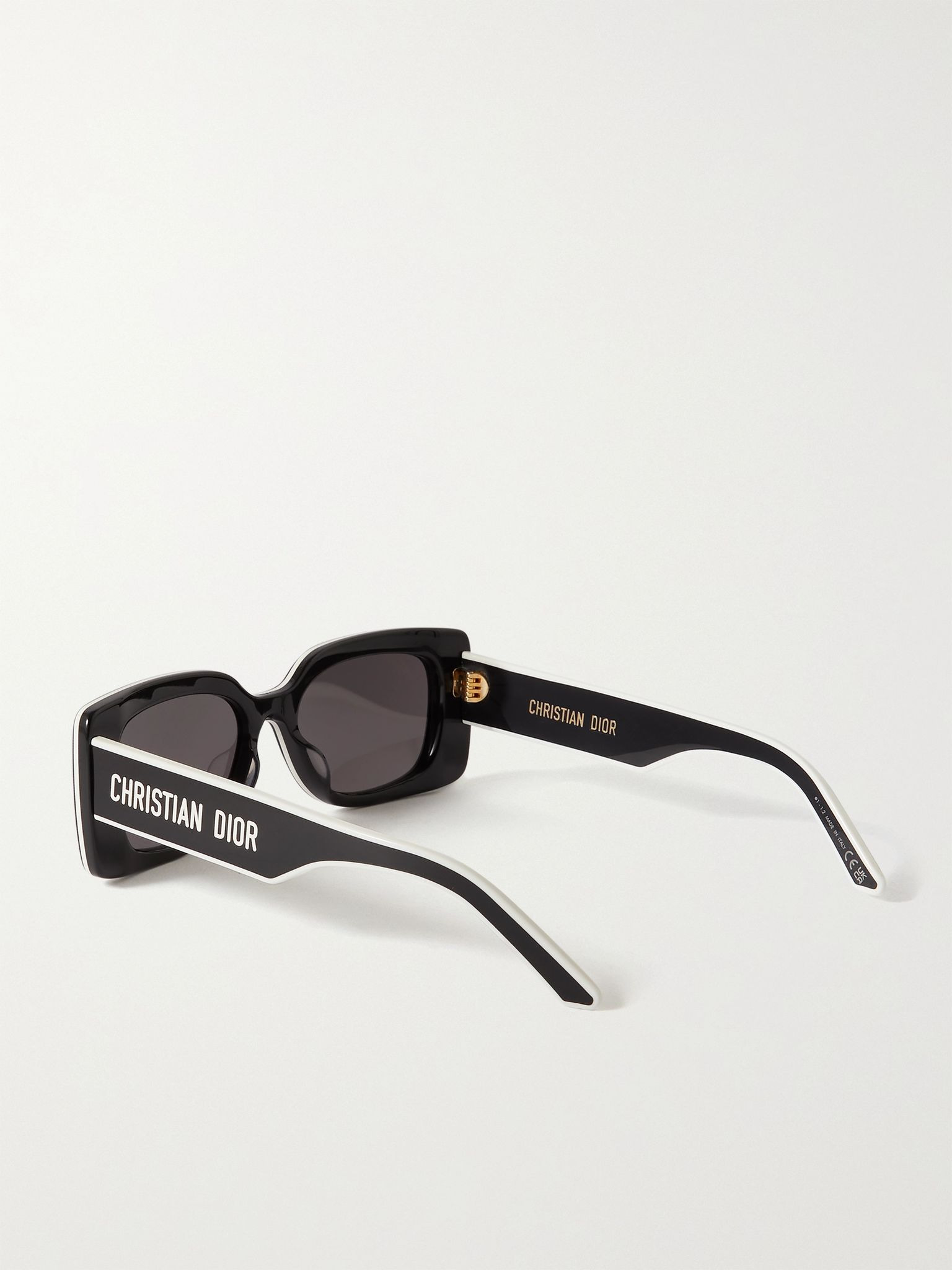 DiorPacific S1U square-frame acetate sunglasses Black - 3
