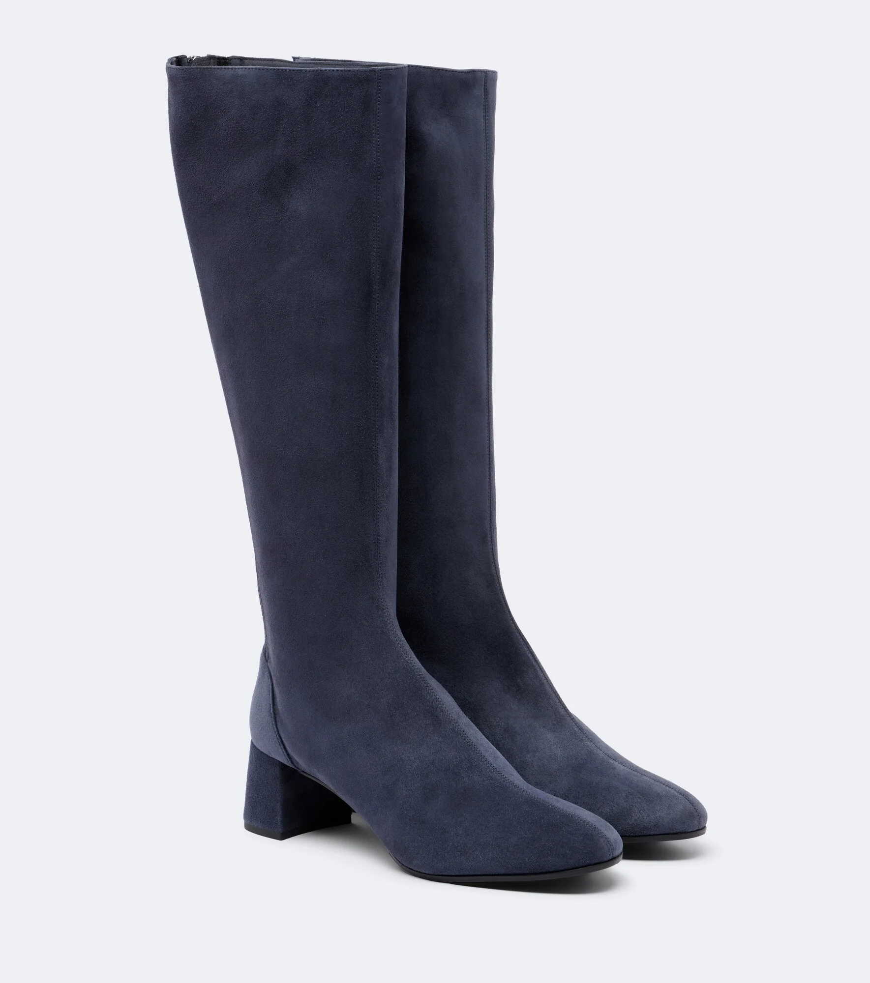Saint Honoré suede knee-high boots - 1