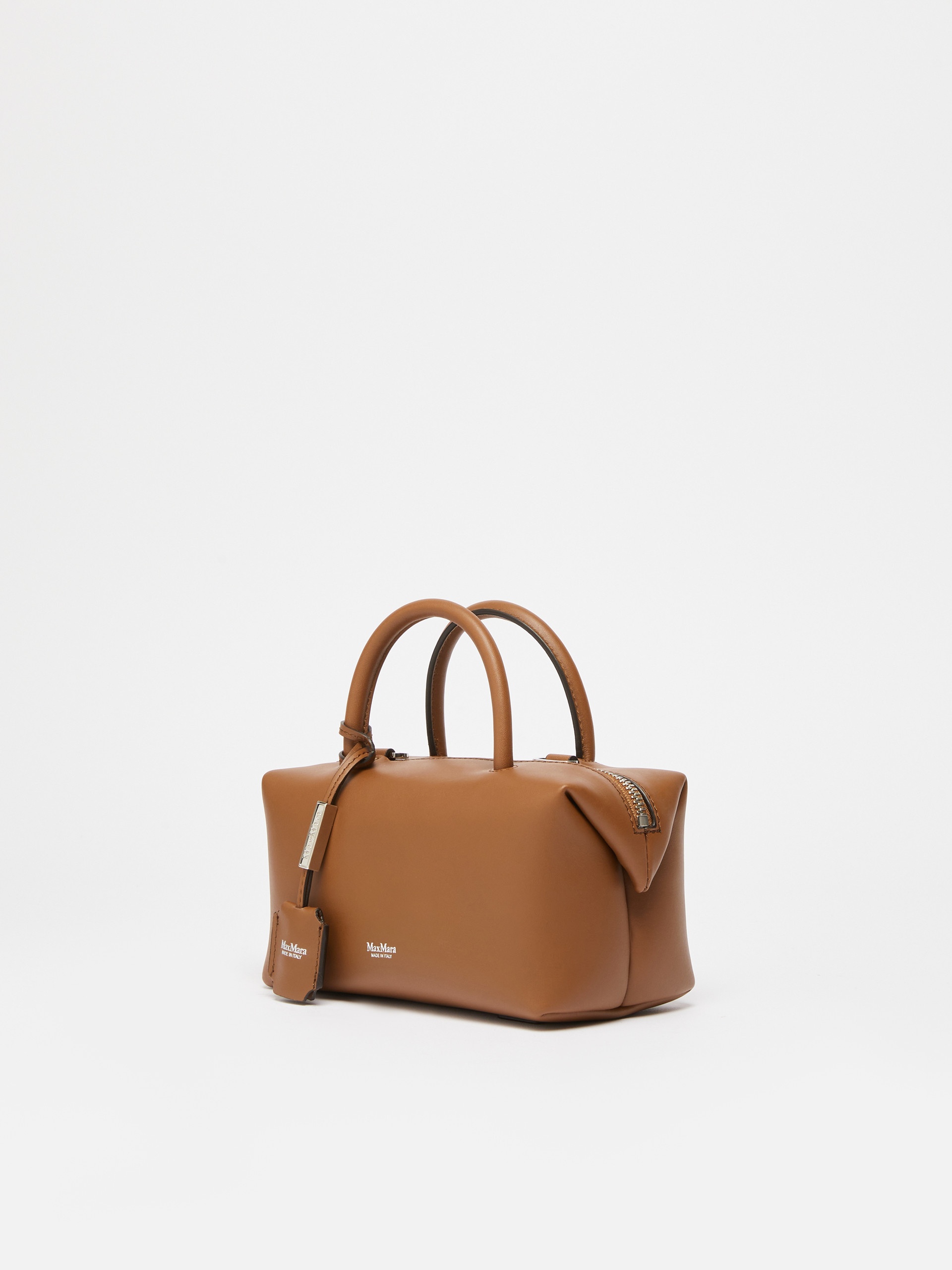 HOLDALLS Small shiny leather satchel bag - 2