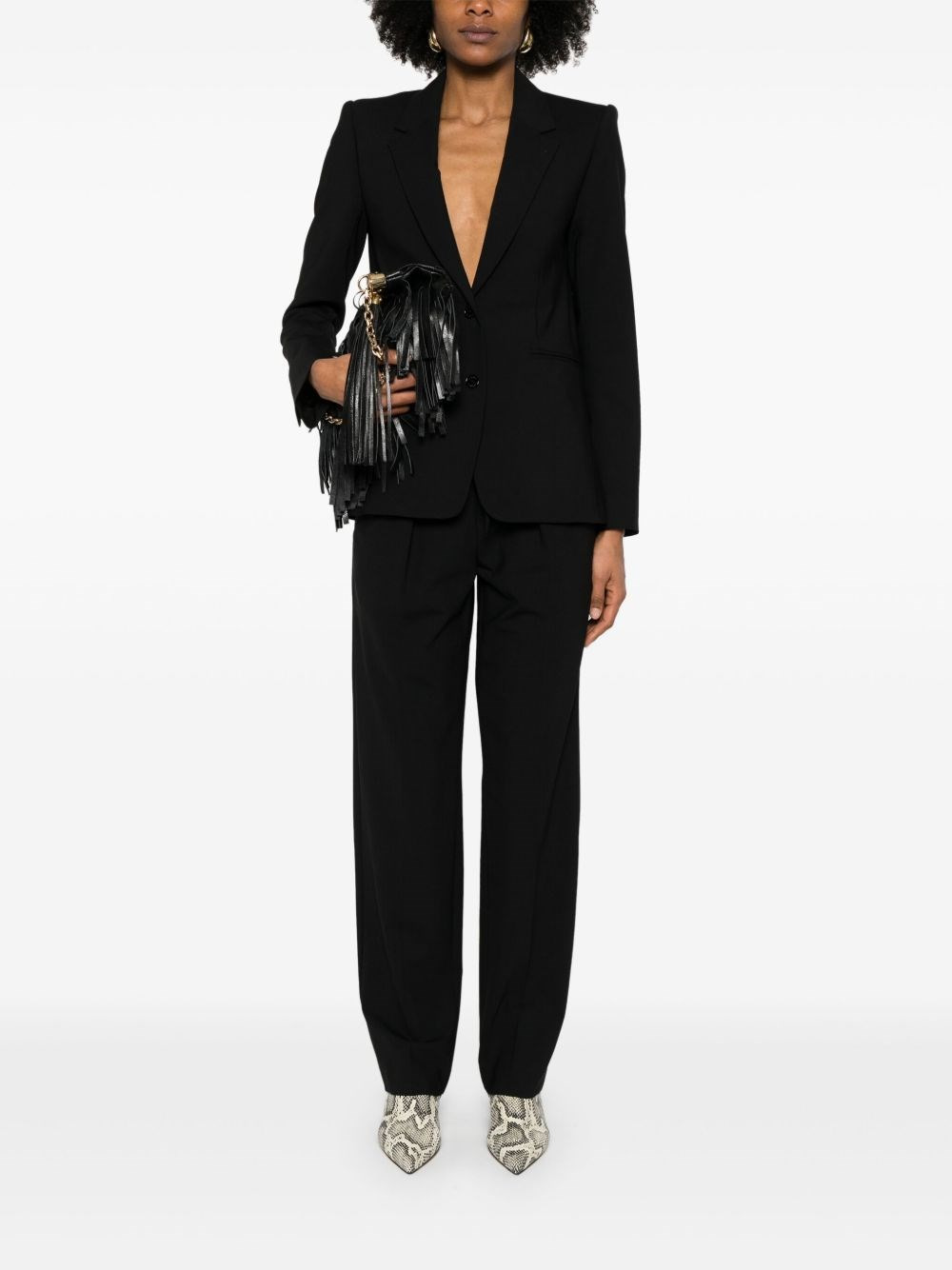 STRETCH WOOL BLAZER - 2