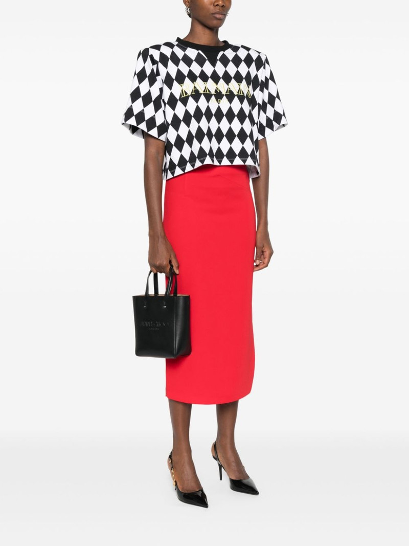 JIMMY CHOO small Lenny North-South tote bag outlook